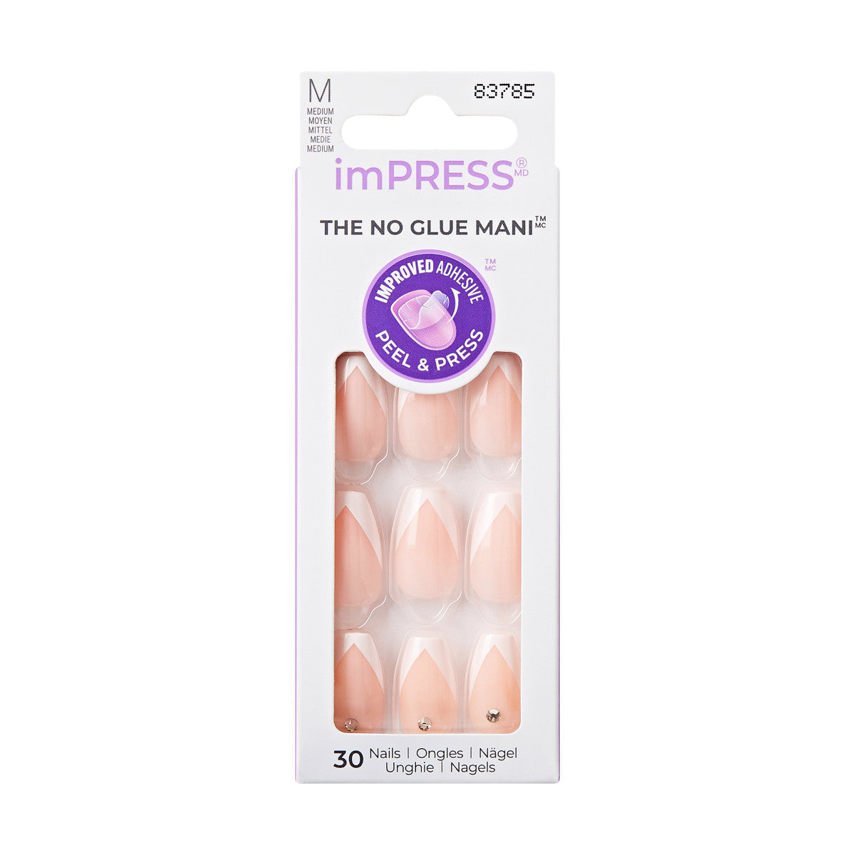 imPRESS Design Press-On Nails - So French