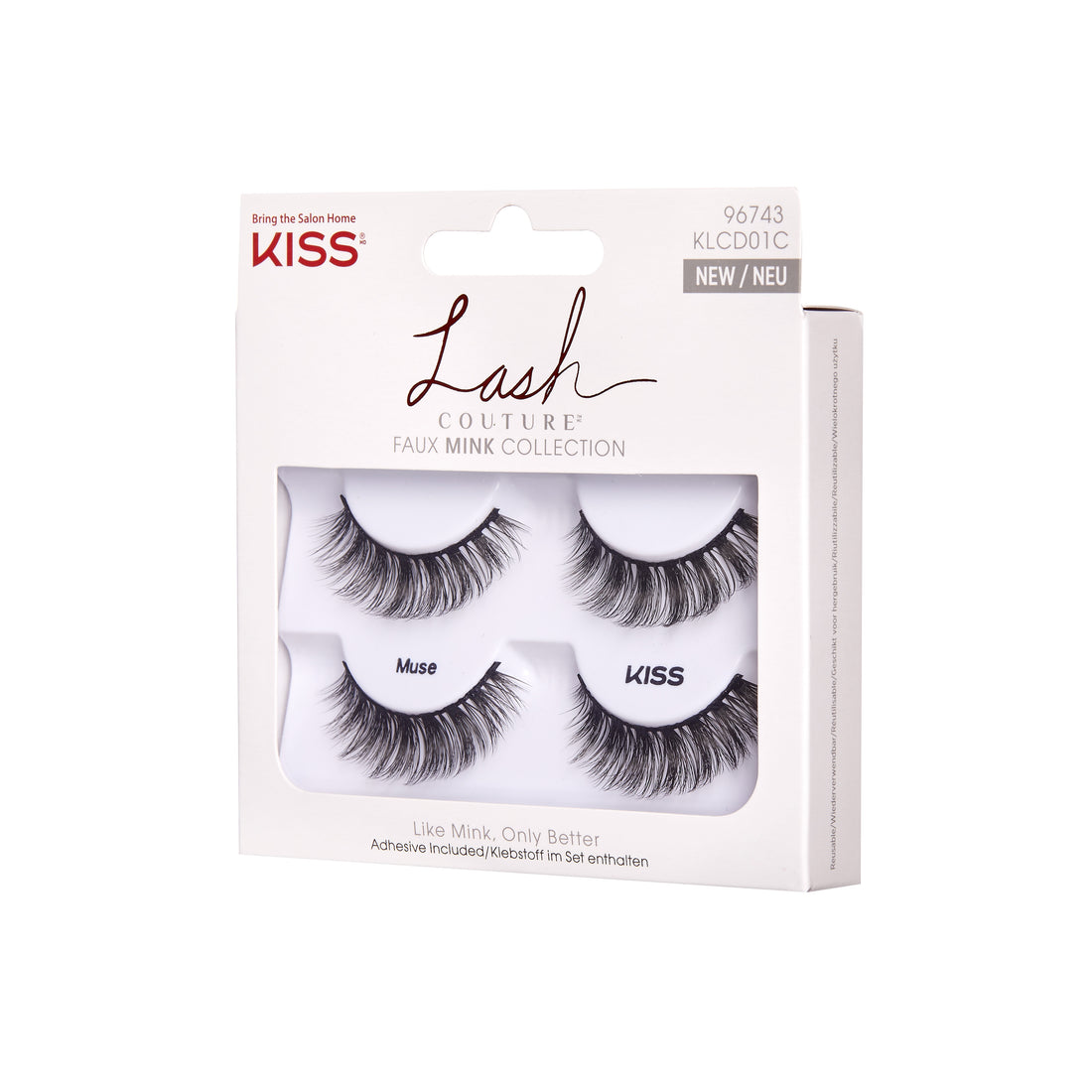 KISS Lash Couture Faux Mink Double-Pack - Muse